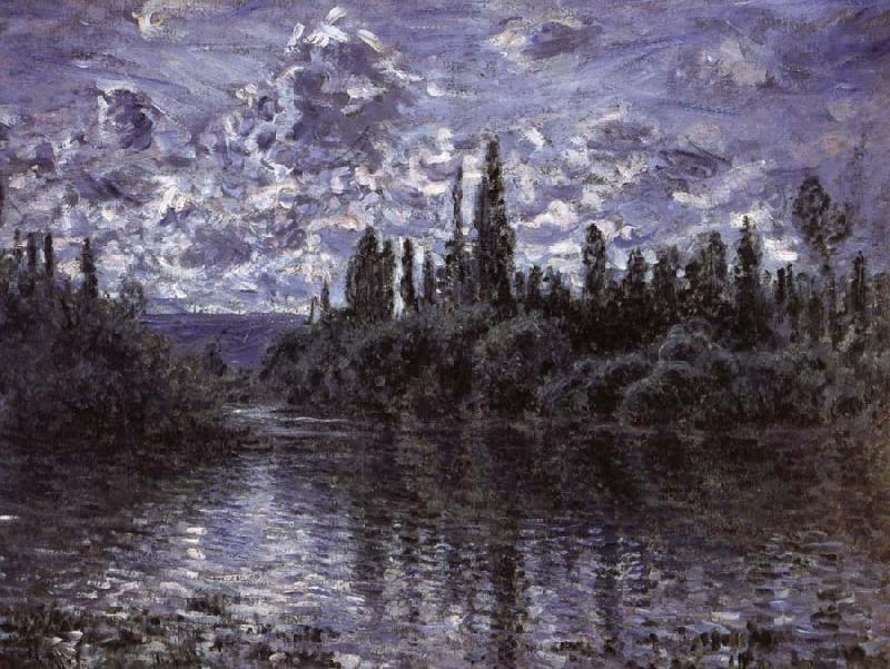 Claude Monet Bend in the Seine,near Vetheuil oil painting picture